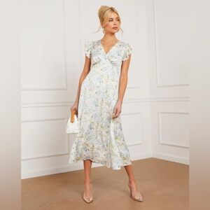 VICI Gemma Floral Midi Dress NWT